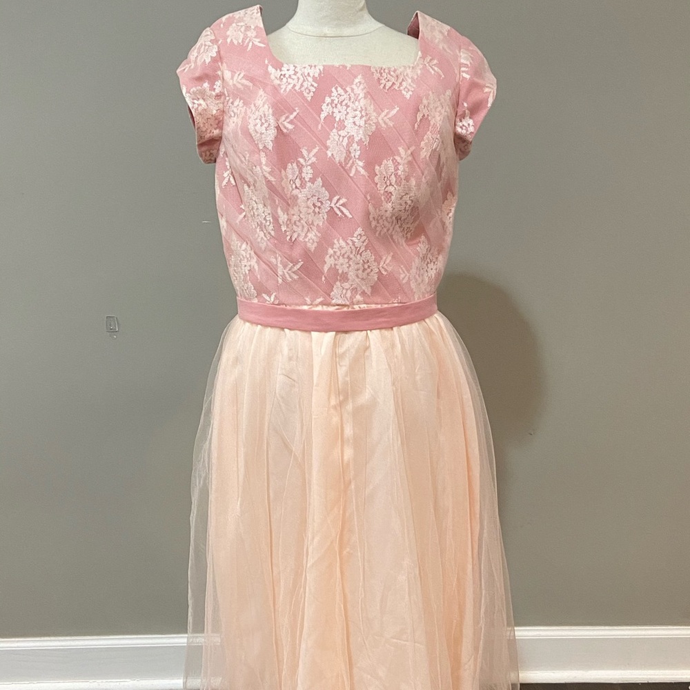 3 for $75! Dreamsicle pleated bodice dress